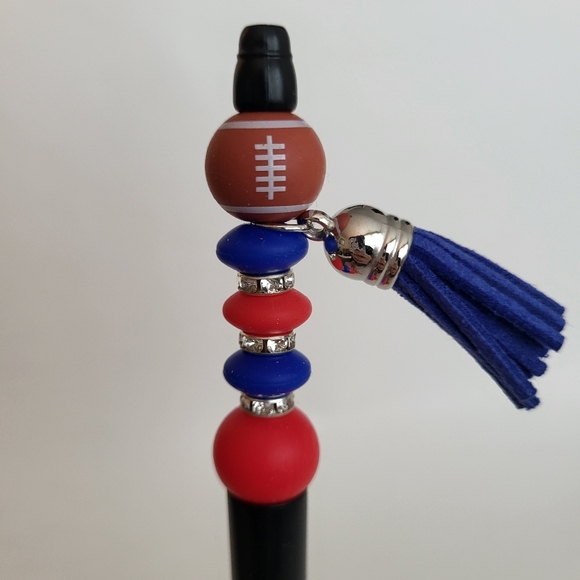 Beaded Pen Football Basketball Soccer Sports Lover Games Syracuse Buffalo Bills - Picture 5 of 5